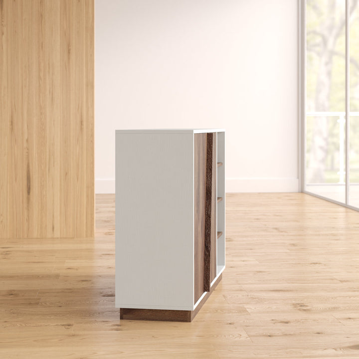 16 Pair Shoe Storage Cabinet Mercury Row®