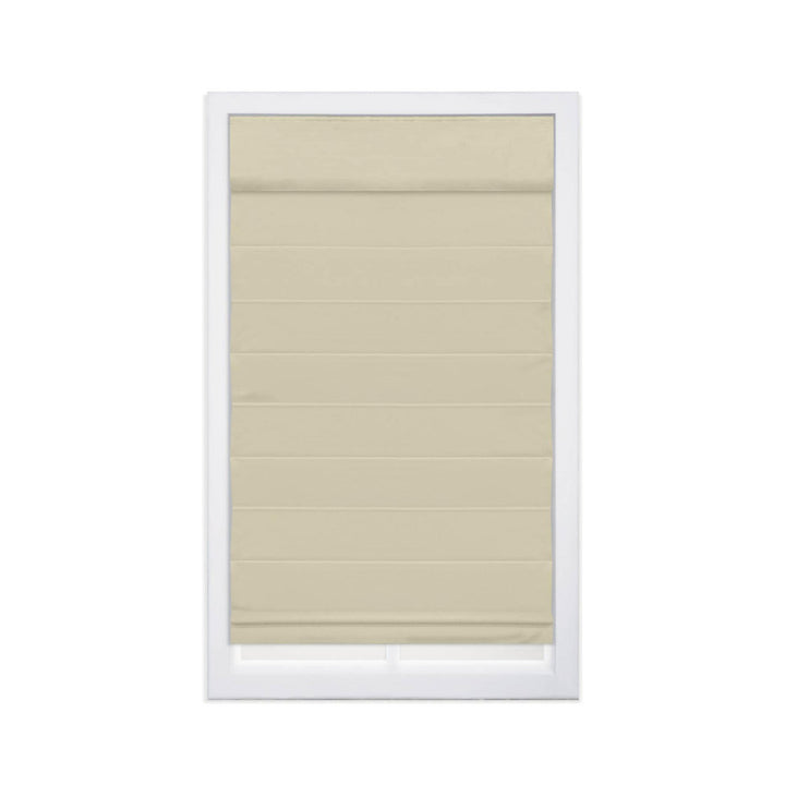Cordless Blackout 100% Cotton Roman Shade with Cellular Shade Backing Symple Stuff Size: 69"W x 72"L Finish: Khaki