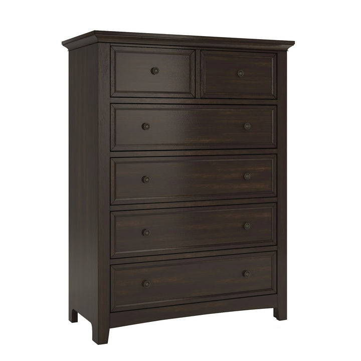 Kingery 6 - Drawer Dresser Three Posts™ Color: Black