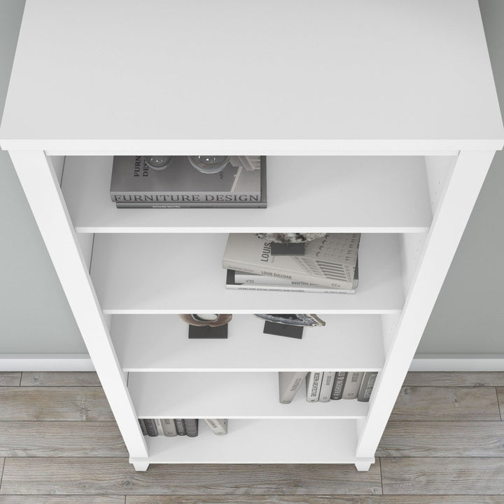 Magomed Bookcase Gracie Oaks Color: White
