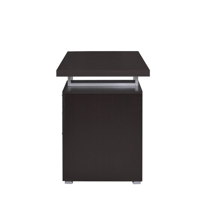 Kaitlyn Reversible Desk Wade Logan® Color: Cappuccino