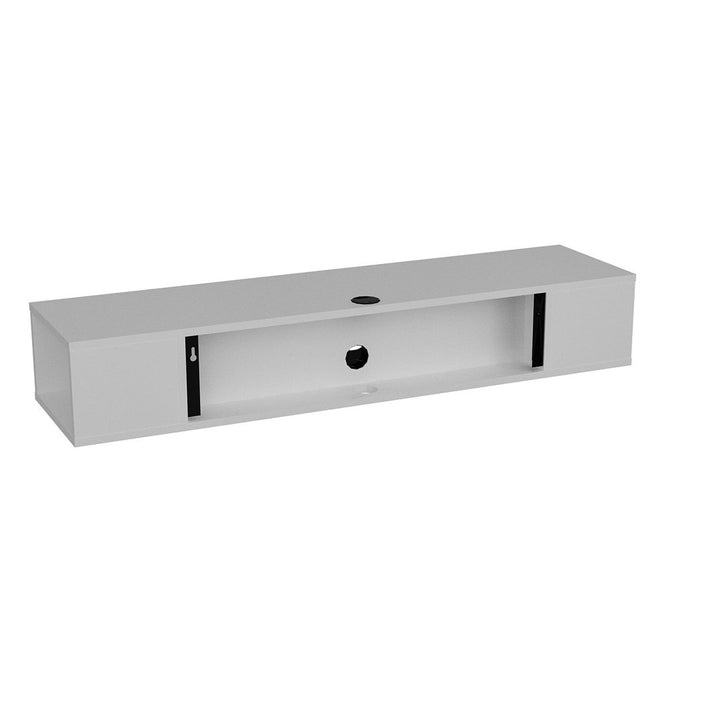 Abbie-Jane Floating TV Stand for TVs up to 70" Ebern Designs Color: White