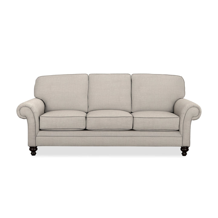 Gaige 88" Rolled Arm Sofa with Reversible Cushions Wayfair Custom Upholstery™ Fabric: Cast Silver Sunbrella®