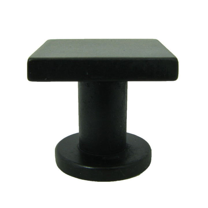 Square Knob Stone Mill Hardware Finish: Oil Rubbed Bronze