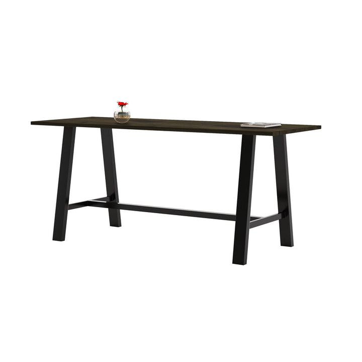 Midtown Solid Wood Breakroom Table KFI Studios Size: 36" H x 84" L x 42" W Top Finish: Walnut