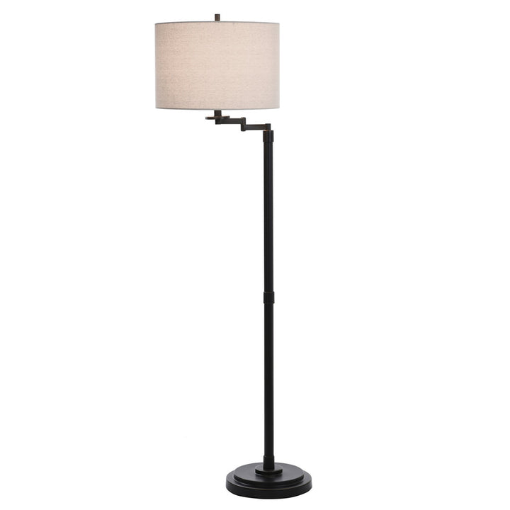 Anuksha 61" Swing Arm Floor Lamp Lark Manor™ Finish: Madison Bronze