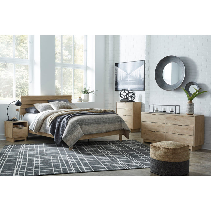 Elfidio 6 Drawer Double Dresser Charlton Home® Size: 30.75" H x 59.02" W x 18.74" D