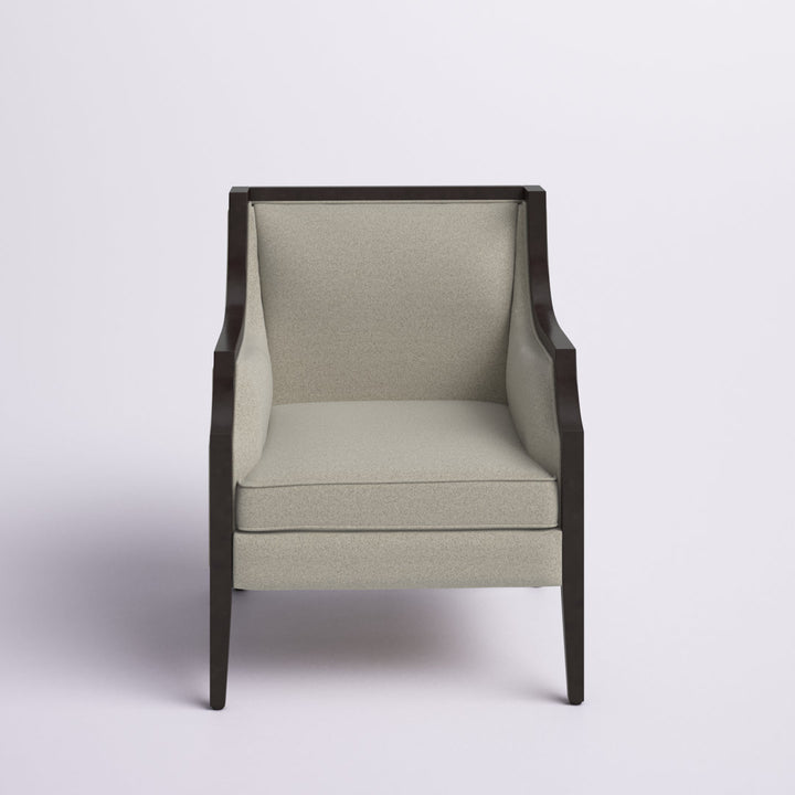 Akiyo 31" W Polyester Armchair Lark Manor™ Fabric: Linen 100% Polyester