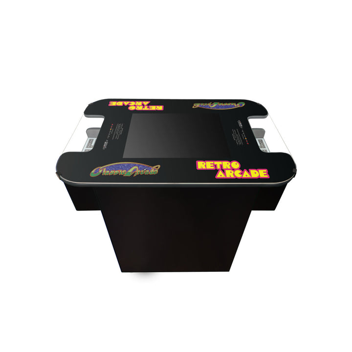 Cocktail Arcade Machine with 19" Monitor and 60 Retro Games - Fully Assembled - 5 Year Warranty Suncoast Arcade Color: Black
