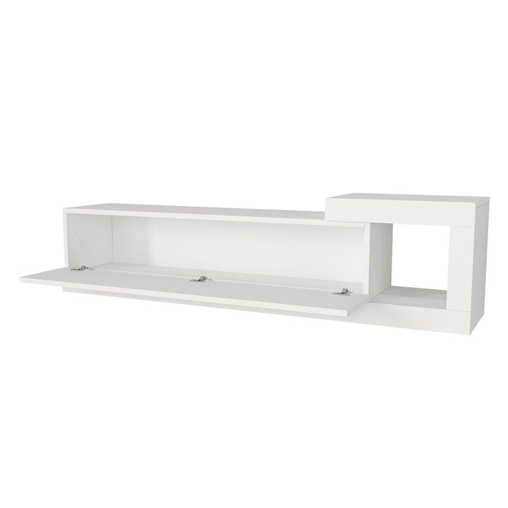 59.06'' W Floating Storage Credenza Ebern Designs Color: White