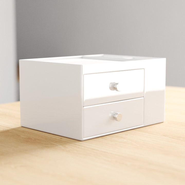 Clint Desk Organizer Dotted Line™ Color: White
