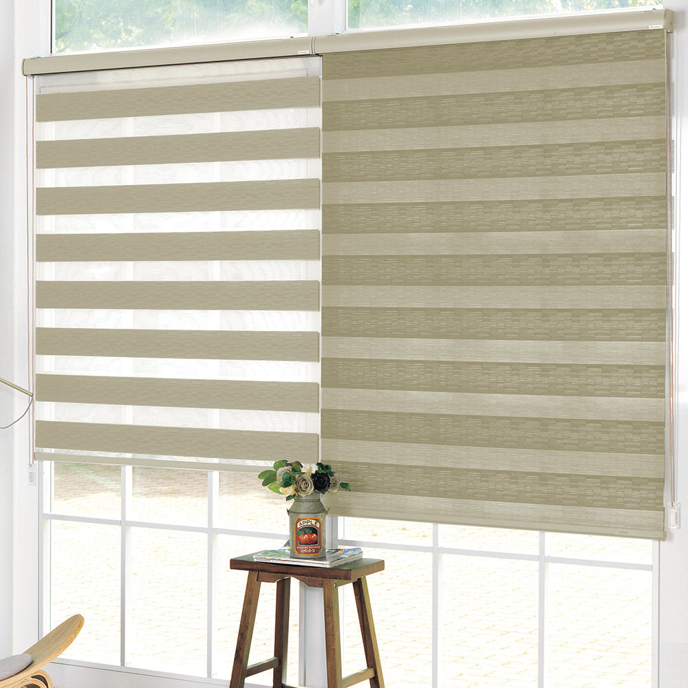 Robbe Semi-Sheer Roller Shade Wade Logan® Blind Size: 27"W x 84"L Finish: Taupe