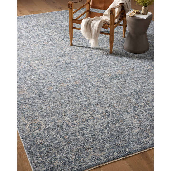Angela Rose x Loloi Blake Denim / Taupe Area Rug Angela Rose x Loloi Rug Size: Rectangle 2' x 3'