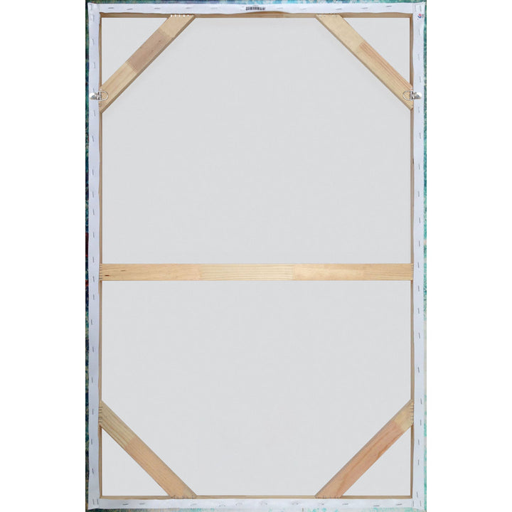 Fresh Floral Crown - Wrapped Canvas Print Marmont Hill Size: 18" H x 12" W x 1.5" D