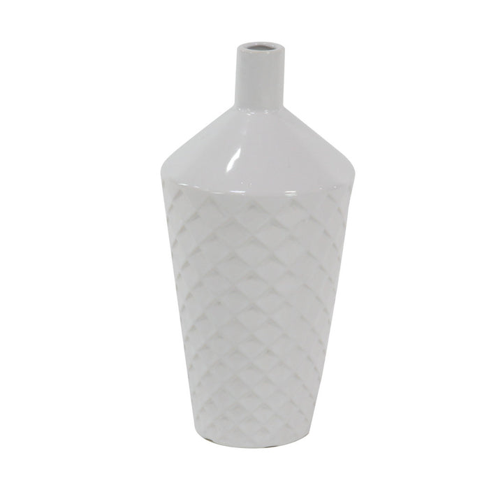 3 Piece Lavalley White Procelain Table Vase Set Wade Logan®