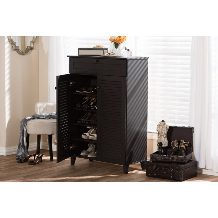 12 Pair Shoe Storage Cabinet Rebrilliant