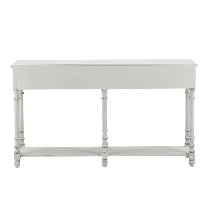 Belichick 58" Console Table Kelly Clarkson Home Color: White