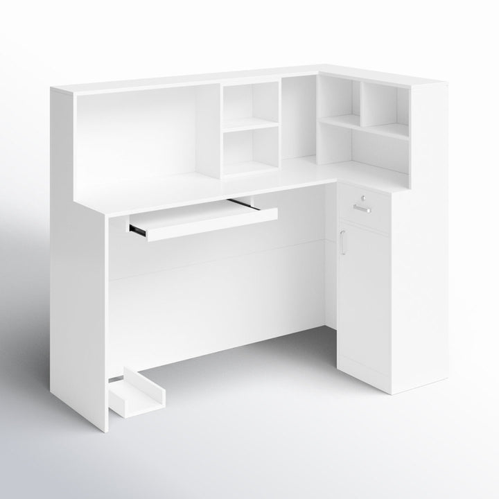 Wood Reception Desk Wade Logan®