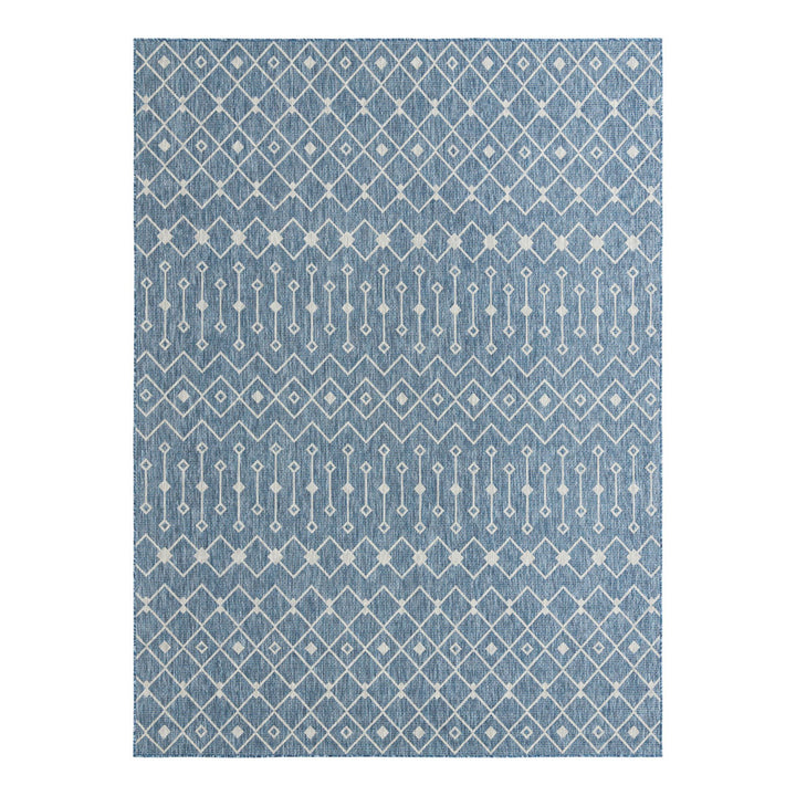 Innsbrook Southwestern Power Loom Teal Indoor/Outdoor Area Rug Laurel Foundry Modern Farmhouse® Rug Size: Rectangle 8' x 11'4"