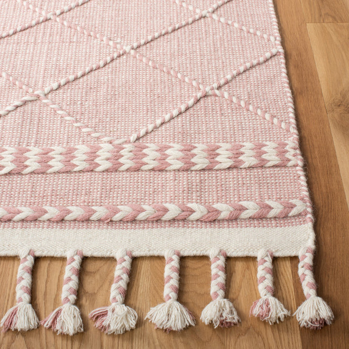 Casablanca Hand Loomed 80% Wool, 20% Cotton Geometric Rug Dakota Fields Rug Size: Runner 2'3" x 8'