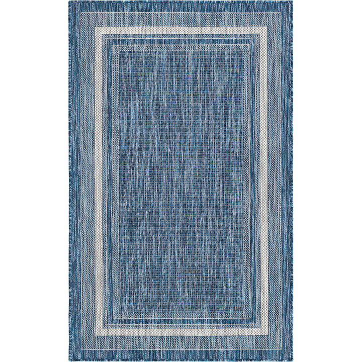 Swanee Blue Indoor / Outdoor Area Rug Arlmont & Co. Rug Size: Rectangle 10' x 13'