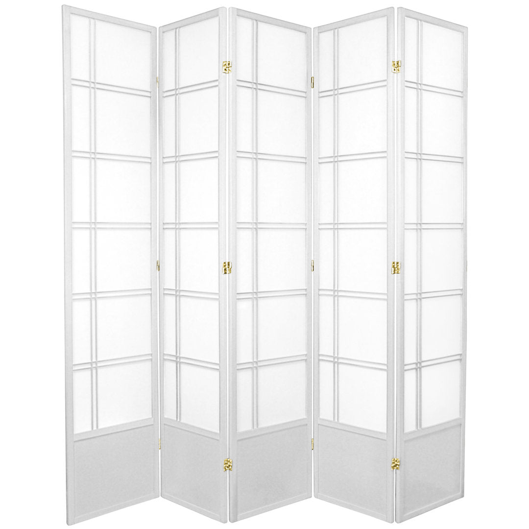 Keitez Folding Room Divider Winston Porter Color: White Number of Panels: 5 Panels