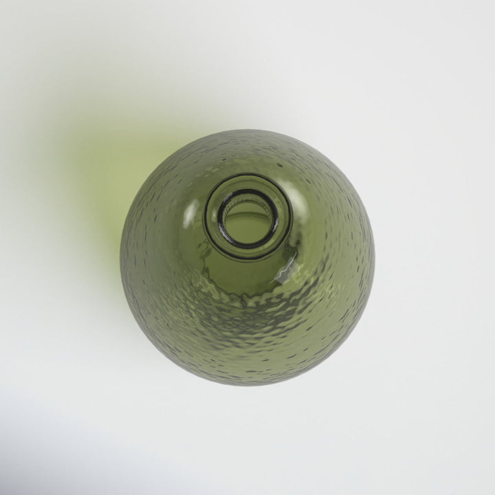 Hermosa Green/Light Green 12.75" Glass Table Vase Joss & Main