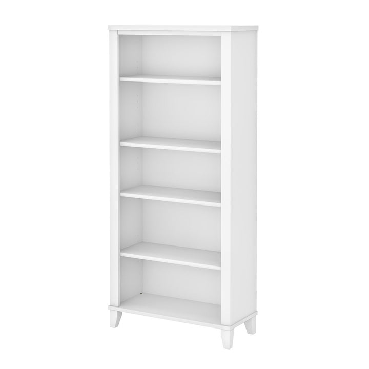 Magomed Bookcase Gracie Oaks Color: White