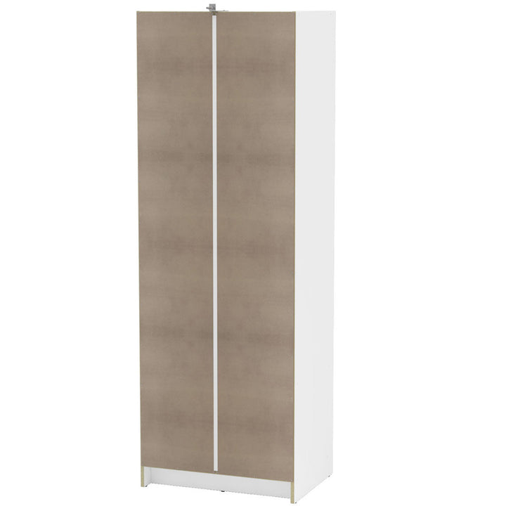 Rhiannon 2 Door Armoire with 2 Drawers Zipcode Design™ Color: White