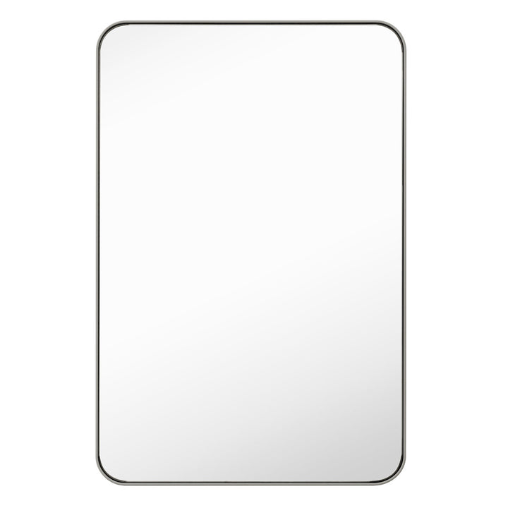 Markhai Modern Accent Mirror Orren Ellis Size: 36" x 24" Finish: Light Champagne