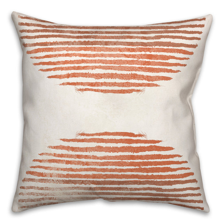 Terracotta Square Throw Pillow Designs Direct Creative Group
