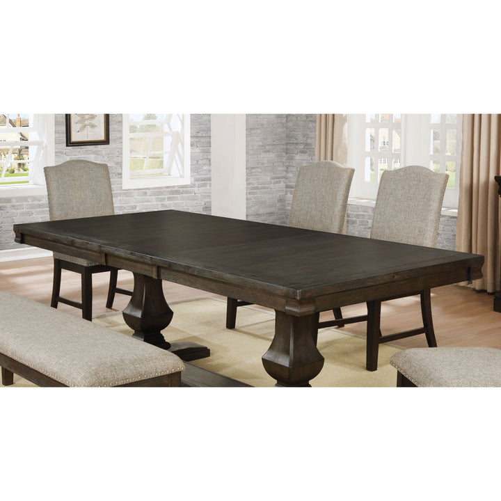 Rockaway Extendable Removable Leaf Trestle Dining Table Laurel Foundry Modern Farmhouse®