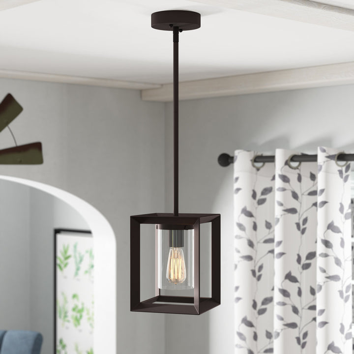 Holbeach 1 - Light Single Pendant with Glass Accents Trent Austin Design®