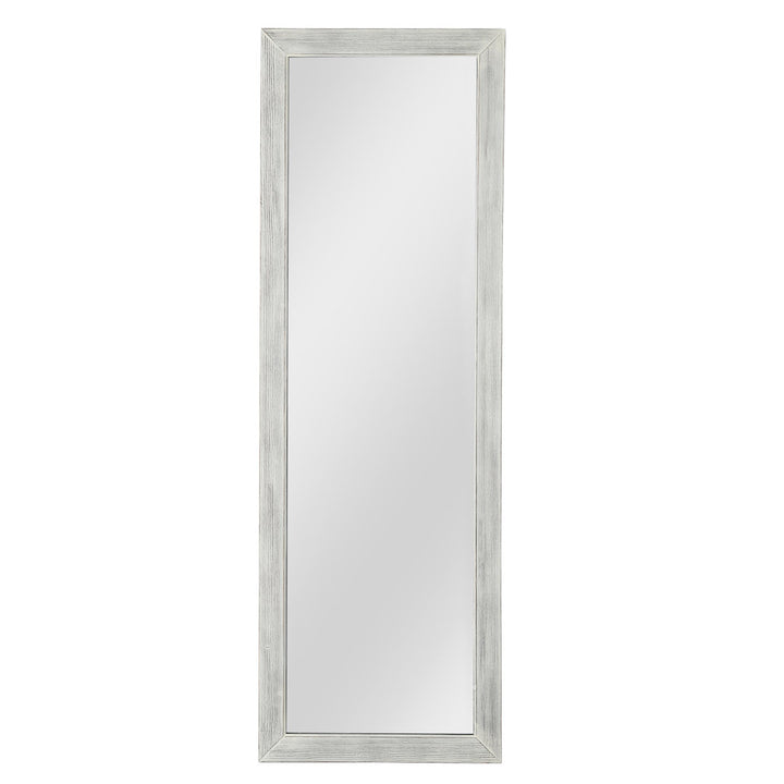 Eldorado Modern & Contemporary Full Length Mirror Three Posts™ Finish: White