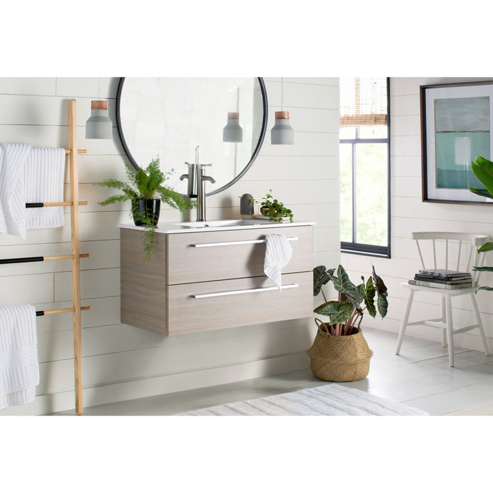Divinity Modern and Contemporary Beveled Accent Mirror Native Trails
