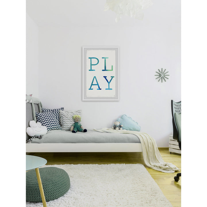 Fabiana 'Play' Framed Print Isabelle & Max™ Size: 30" H x 20" W x 1.5" D