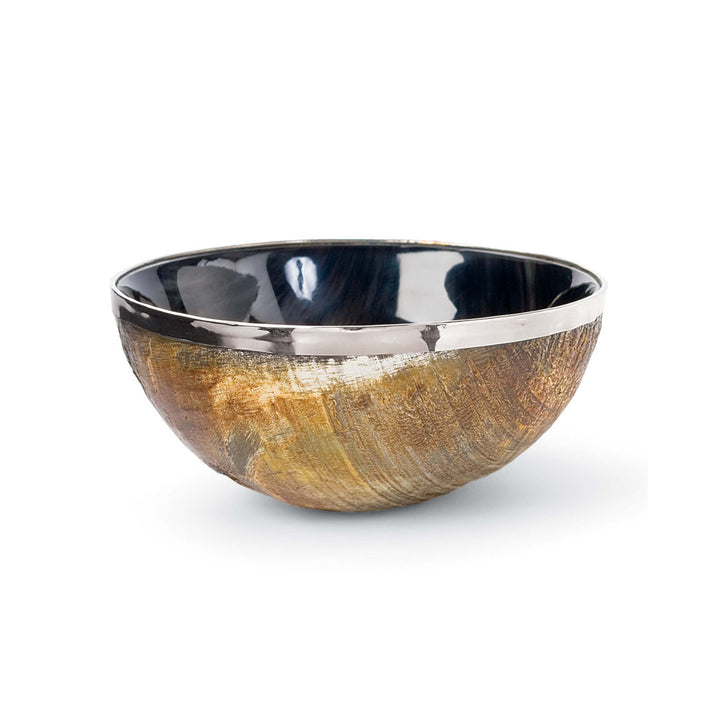Polished Horn And Brass Bowl Regina Andrew