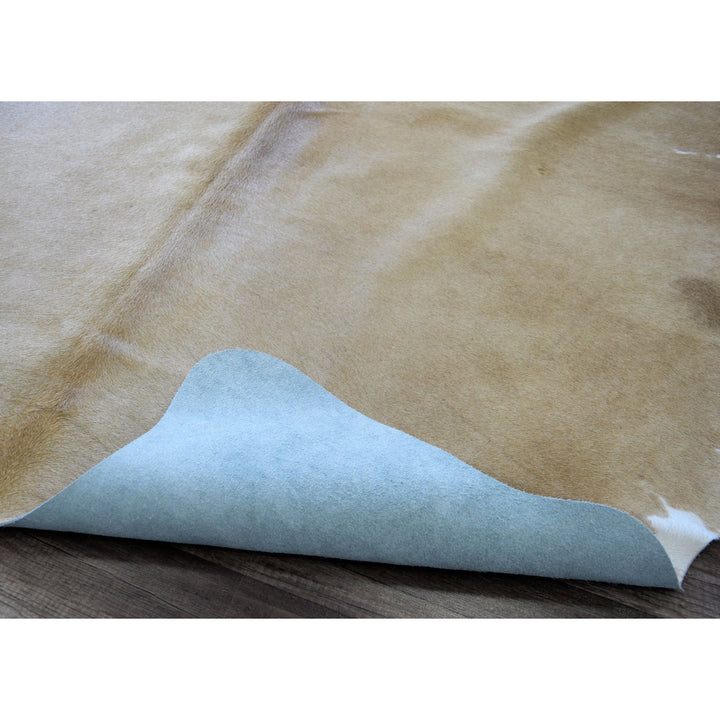 Charlize Hand Curated Cowhide Contemporary Whitish Beige 13 Area Rug AllModern Rug Size: Novelty 6' x 8'