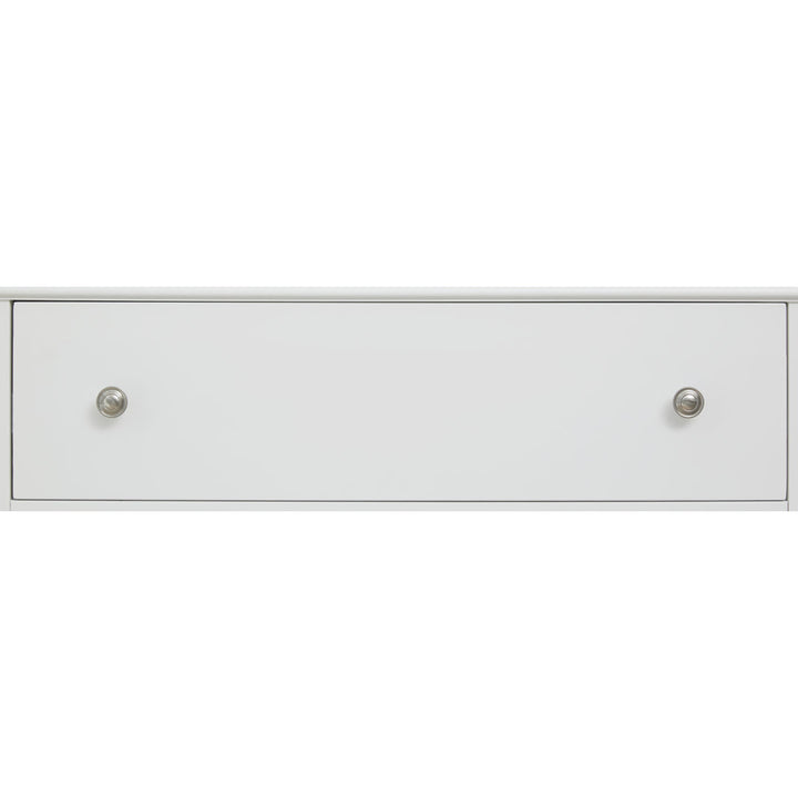 Eliana 5 Drawer 38" W Solid Wood Chest Birch Lane™ Color: Natural White