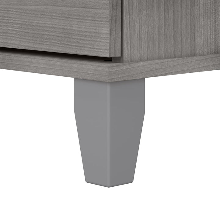 Magomed Executive Desk Gracie Oaks Color: Platinum Gray