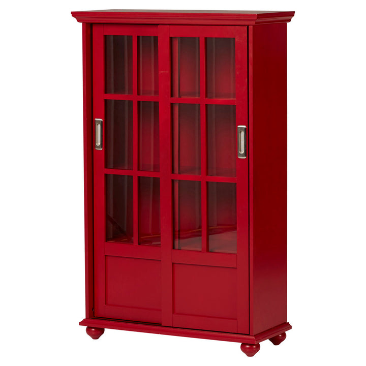 51" H x 31.75" W Standard Bookcase Andover Mills™ Color: Red