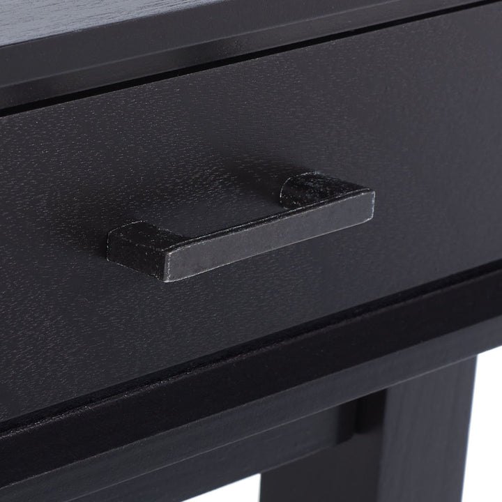 Writing Desk Red Barrel Studio® Color: Black