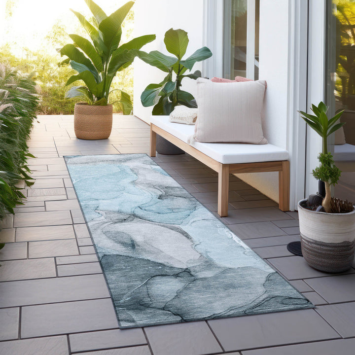 Alfonzo Indoor/Outdoor Area Rug with Non-Slip Backing Langley Street® Rug Size: Runner 2'3" x 7'6"