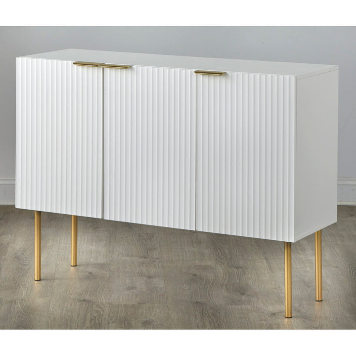 Santillanes 47.25'' Wide Sideboard Willa Arlo™ Interiors Color (Base/Top): White/White