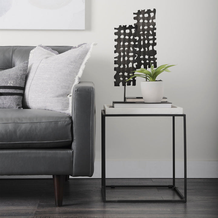 Minnetrista Shaw II Sculpture Trent Austin Design® Size: 21" H x 3.2" W x 5.2" D