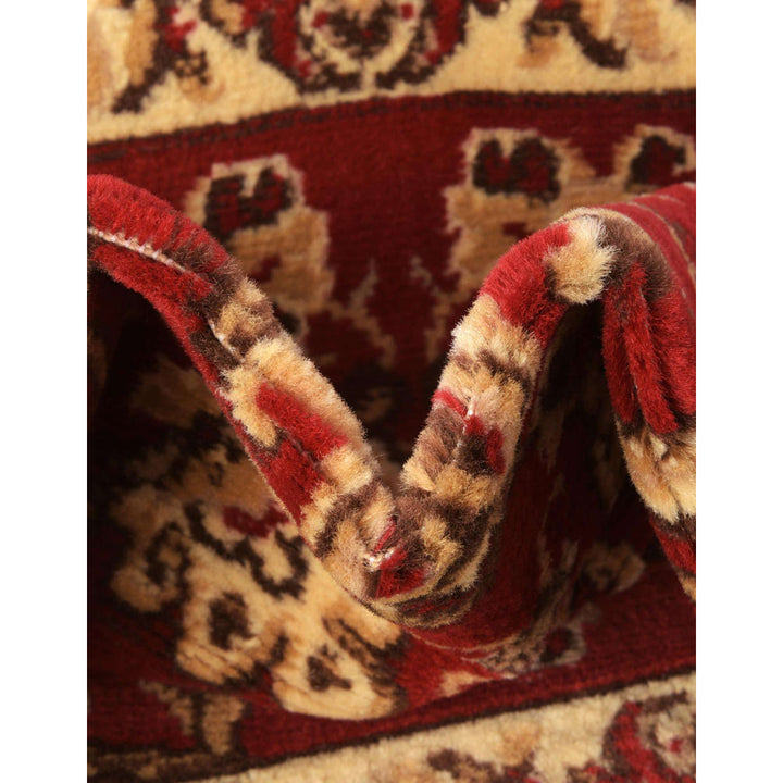 Bhatari Oriental Burgundy Area Rug Winston Porter Rug Size: Runner 2'11" x 16'5"