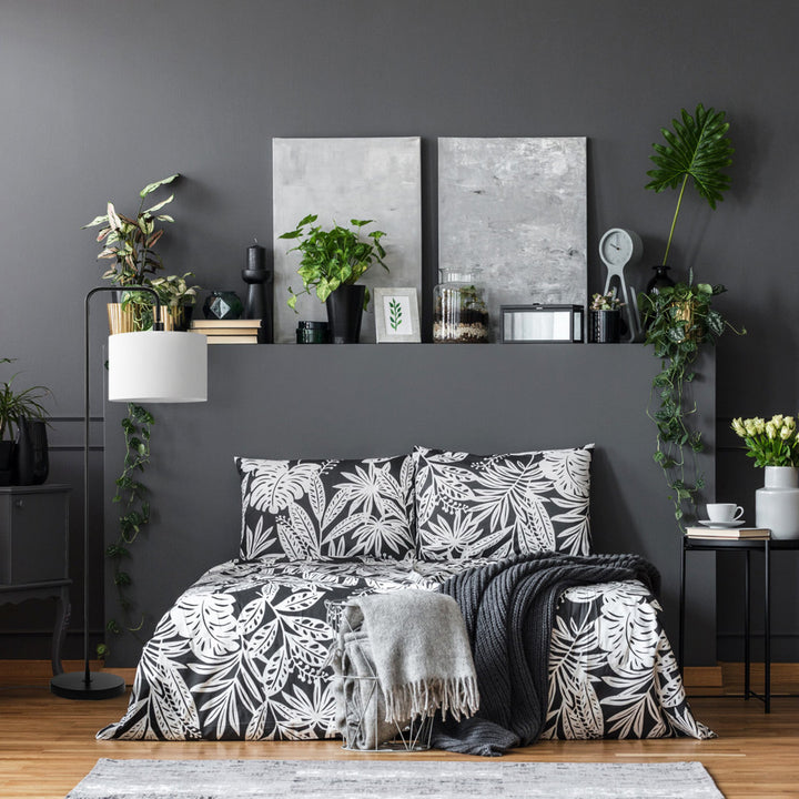 Chattahoochee 58" Arched Floor Lamp Ebern Designs Base Finish: Dark Bronze