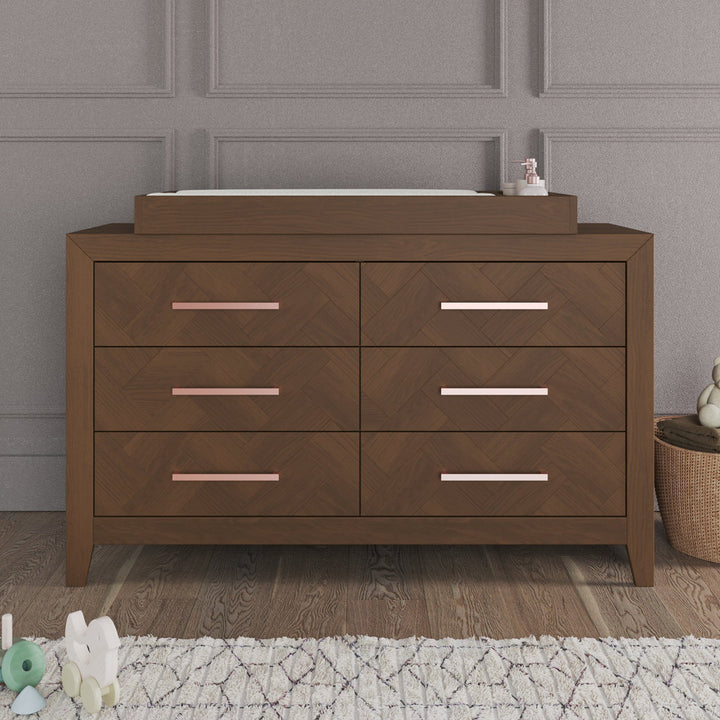 Universal Changing Table Topper Child Craft Color: Toasted Chestnut