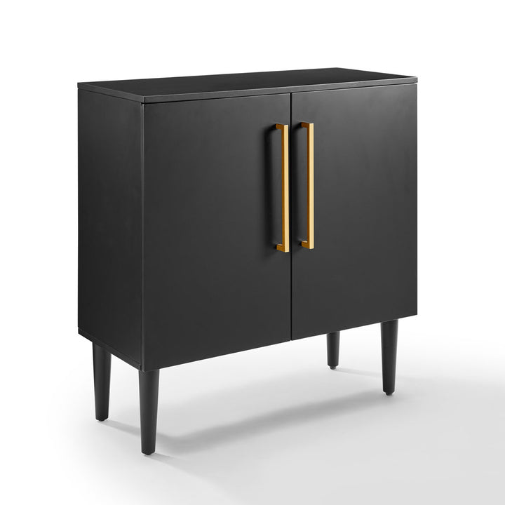 Ayinde 2 - Door Accent Cabinet Wade Logan® Color: Matte Black