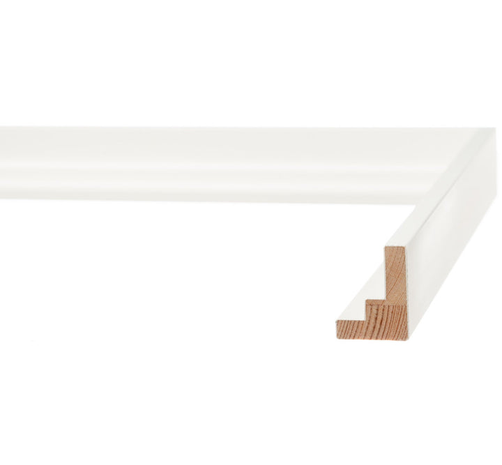 Emerald Fragment I by June Erica Vess - Wrapped Canvas Painting Orren Ellis Size: 30" H x 30" W x 1.25" D Format: White Floater Framed, Mat Included: No